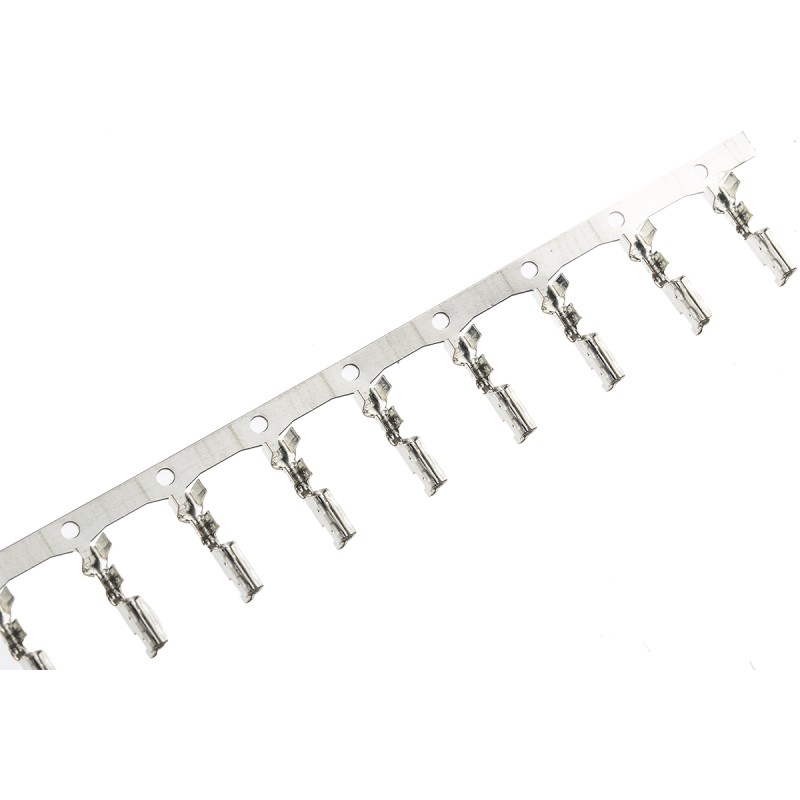 100 pcs - Molex SPOX Series Female Crimp Terminal, 24AWG Min, 18AWG Max