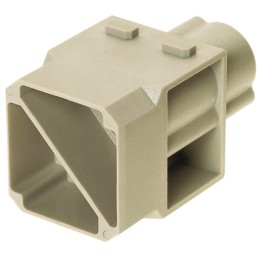 1 pcs - HARTING Heavy Duty Power Connector Module, 100A, Male, Han-Modular Series, 2 Contacts