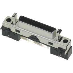 1 pcs - Hirose DH Series Right Angle Surface Mount PCB Socket, 27-Contact, 2-Row, 24.2mm Pitch, Solder Termination
