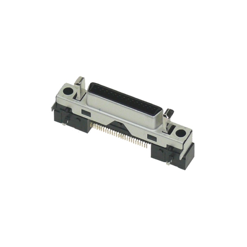 1 pcs - Hirose DH Series Right Angle Surface Mount PCB Socket, 27-Contact, 2-Row, 24.2mm Pitch, Solder Termination