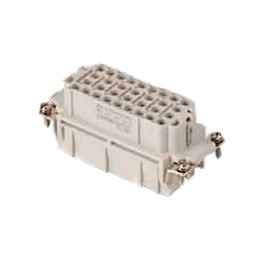 1 pcs - Molex Heavy Duty Power Connector Module, 16A, Female, 93601 Series, 32 Contacts