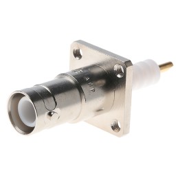 15 pcs - TE Connectivity, Plug Panel Mount SHV Connector, Solder Termination, Straight Body