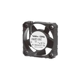 1 pcs : F410T-12MC - DC Fans Brushless DC Fan, 40 X 40 X 10mm, 12V DC, .15m3/min Air flow, 23 Pa Static pressure, 18db Noise, 1 