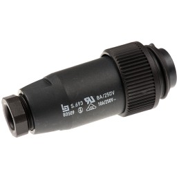 50 pcs - Binder Circular Connector, 7 Contacts, Cable Mount, Plug, Male, IP67, 693 Series