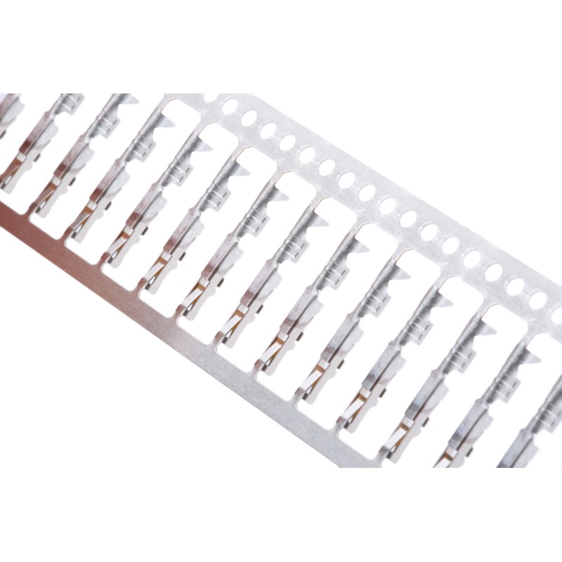 100 pcs - Molex C-Grid III Series Female Crimp Terminal, 24AWG Min, 22AWG Max