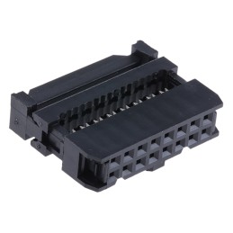 1 pcs - RS PRO 16-Way IDC Connector Socket for Cable Mount, 2-Row