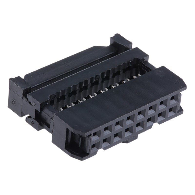 1 pcs - RS PRO 16-Way IDC Connector Socket for Cable Mount, 2-Row