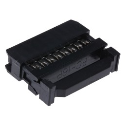 1 pcs - RS PRO 16-Way IDC Connector Socket for Cable Mount, 2-Row