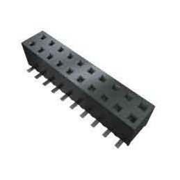 1 pcs - Samtec MMS Series Straight Through Hole Mount PCB Socket, 6-Contact, 1-Row, 2mm Pitch, Solder Termination