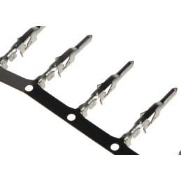 100 pcs - Molex Mini-Fit Series Male Crimp Terminal, 28AWG Min, 22AWG Max