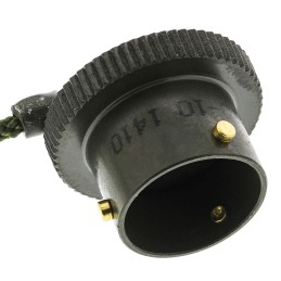 1 pcs - Amphenol 62GB MIL-DTL-26482 Socket Dust Cap, Shell Size 10, with Zinc Cobalt Finish, Aluminium