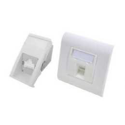 1 pcs - Molex Premise Networks Female Ethernet Connector, Snap-In, Cat6a