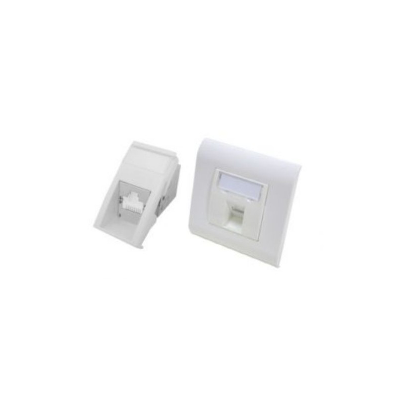 1 pcs - Molex Premise Networks Female Ethernet Connector, Snap-In, Cat6a