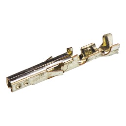 100 pcs - Molex Mini-Fit Series Female Crimp Terminal, 28AWG Min, 22AWG Max