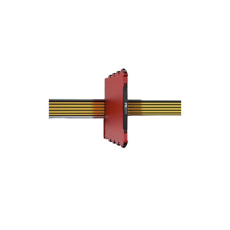 1 pcs - PR Electronics 3100 Series Signal Conditioner, Temperature Input, Current, Voltage Output, 16.8 - 31.2V dc