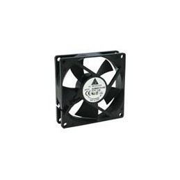 1 pcs : AUB0824VH - DC Fans DC Tubeaxial Fan, 80x25.4mm, 24VDC, Superflo Bearing, Lead Wires