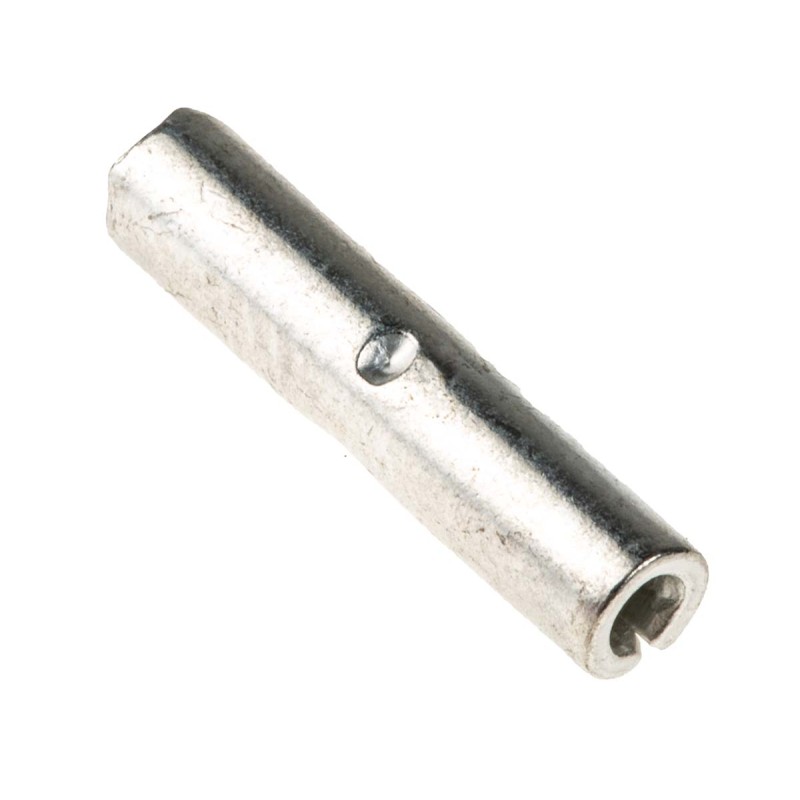 100 pcs - RS PRO Butt Splice Connector, Tin 0.5 - 1.5 mm²
