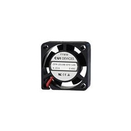 1 pcs : CFM-2510B-1100-218 - DC Fans dc axial fan, 25 mm square, 10 mm, 10.8-13.2 Vdc, 0.08 W, 10000 RPM, 1.93 CFM, AR