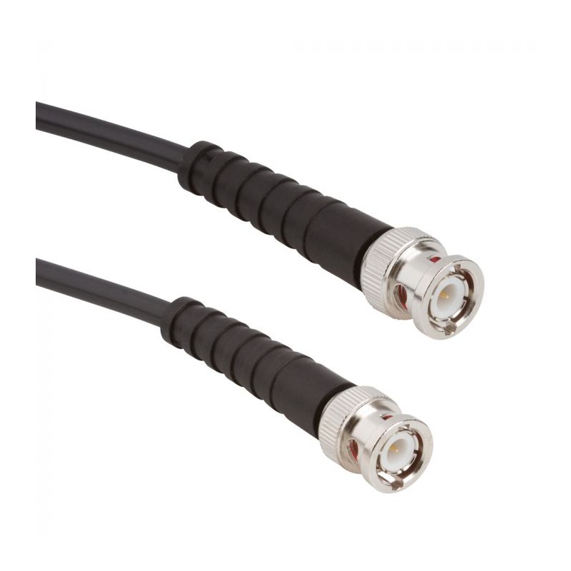 1 pcs - Amphenol RF Male BNC to Male BNC Coaxial Cable, RG58 Coaxial, Terminated