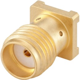 1 pcs - Rosenberger SMA Series, jack Surface Mount SMA Connector, 50Ω, Solder Termination, Straight Body