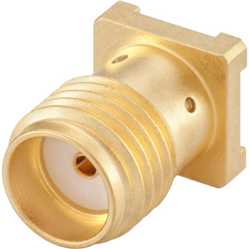 1 pcs - Rosenberger SMA Series, jack Surface Mount SMA Connector, 50Ω, Solder Termination, Straight Body