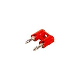 1 pcs : 108-0252-001 - Test Plugs & Test Jacks BANANA PLUG DUAL RED