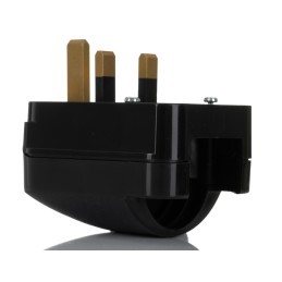 1 pcs - PowerConnections Europe to UK Mains Connector Converter, Rated At 13A
