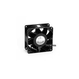 1 pcs : OD8025-12HSS - DC Fans DC Fan, 80x80x25mm, 12VDC, 40.1CFM, 0.18A, 2.2W, 33dBA, Sealed Sleeve, 2 Wire