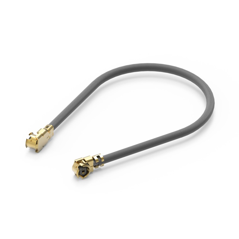 1 pcs - Wurth Elektronik Male UMRF to Male UMRF Coaxial Cable, 250mm, Terminated