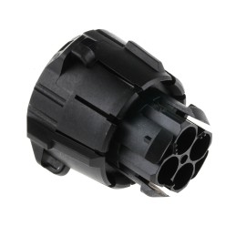 1 pcs - ITT Cannon, APD 4 Pole Din Plug, DIN 72585, 48 V dc IP67, IP69K, Male, Cable Mount