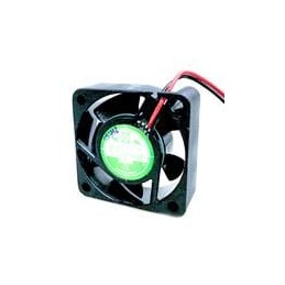 1 pcs : OD4015-12HB - DC Fans DC Fan, 40x40x15mm, 12VDC, 8.5CFM, 0.11A, 36dBA, 8000RPM, Dual Ball, 2x Leads