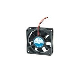 1 pcs : OD6020-24HB - DC Fans DC Fan, 60x60x20mm, 24VDC, 18CFM, 0.09A, 30dBA, 4500RPM, Dual Ball, Lead Wires