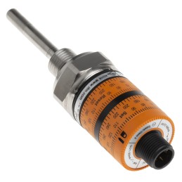 1 pcs - ifm electronic PT1000 RTD Sensor, 6mm Dia, 50mm Long, 4 Wire, G1/4, ±0.1 °K +145°C Max