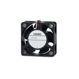 1 pcs : 04015SS-12N-AT-00 - DC Fans DC Tubeaxial Fan, 40x40x15mm, 12VDC, 7.4CFM, Rib Mount, Sleeve, 3 Wire, Tach
