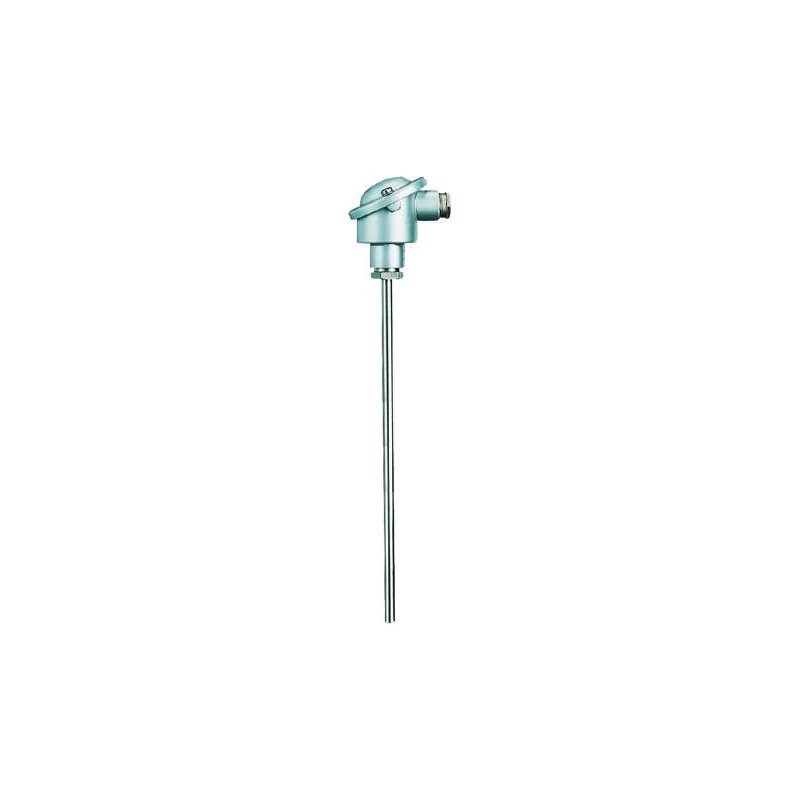 1 pcs - Jumo PT100 RTD Sensor, 6mm Dia, 100mm Long, 3 Wire, G1/2, Class B +100°C Max