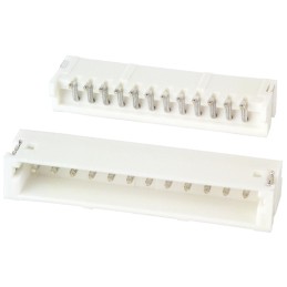 50 pcs - JST ZH Series Right Angle Through Hole PCB Header, 12 Contact(s), 1.5mm Pitch, 1 Row(s), Shrouded