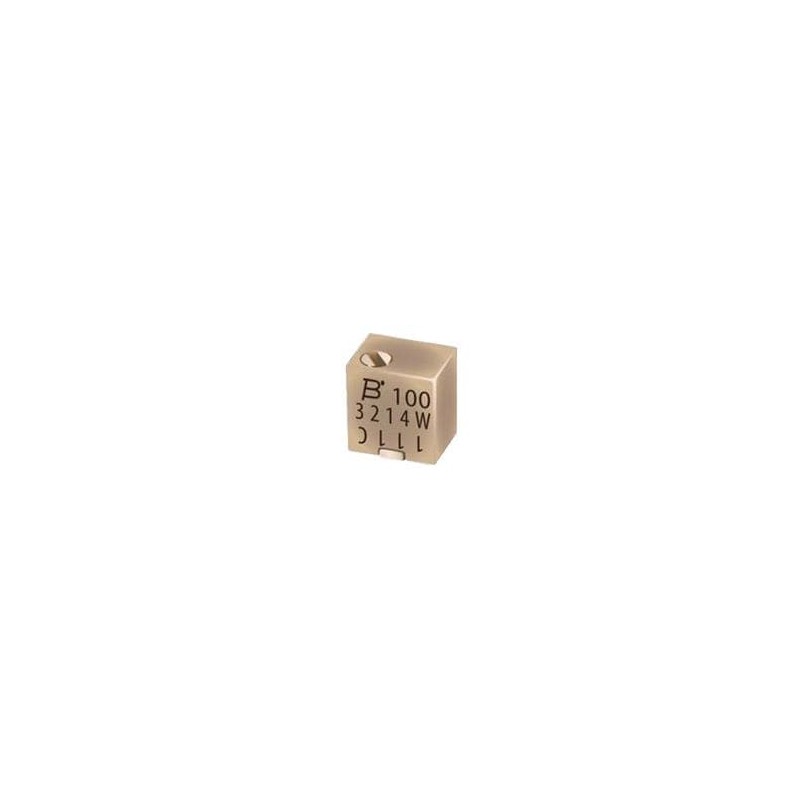1 pcs : 3214W-1-253E - Trimmer Resistors - SMD 4mm SQ 25Kohms 10% 5Turn