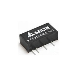 1 pcs : PE01D0505A - Isolated DC/DC Converters - Through Hole DC/DC Converter, +/-5Vout, 1W