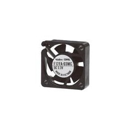 1 pcs : F17FA-03MC - DC Fans Brushless DC Fan, 17 X 17 X 5mm, 3.3V DC, .01m3/min Air flow, 6 Pa Static pressure, 5db Noise, 1 sl