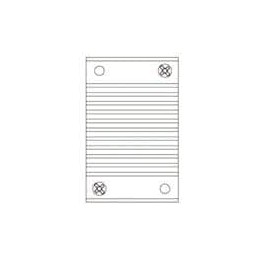 1 pcs : TEP-HS2 - Heat Sinks Heatsink for TEP 40/60/100UIR Series