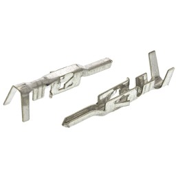 100 pcs - TE Connectivity VAL-U-LOK Series Male Crimp Terminal, 24AWG Min, 18AWG Max
