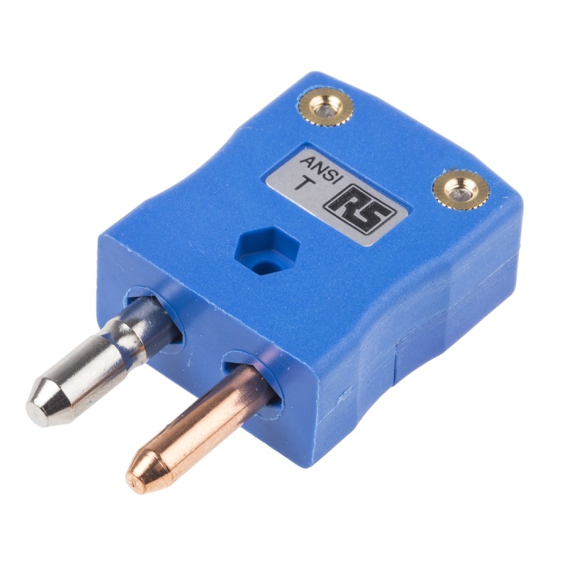 1 pcs - RS PRO Quickwire Thermocouple Connector for Use with Type T Thermocouple, Standard Size, ANSI Standard