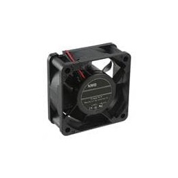 1 pcs : 06025SA-24Q-AA-D0 - DC Fans Tubeaxial Fan, 60x60x25mm, 24VDC, 26.8CFM, Rib Mount, Ball Bearing, Lead Wires