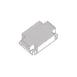 1 pcs : 537-95AB - Heat Sinks Heat Sink for DC/DC Converter, Quarter, 57.9x36.8x24.1mm, Horizontal, 8 Fins