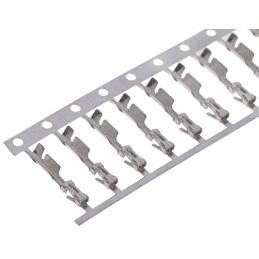 100 pcs - TE Connectivity AMPMODU MOD IV Series Female Crimp Terminal, 24AWG Min, 20AWG Max