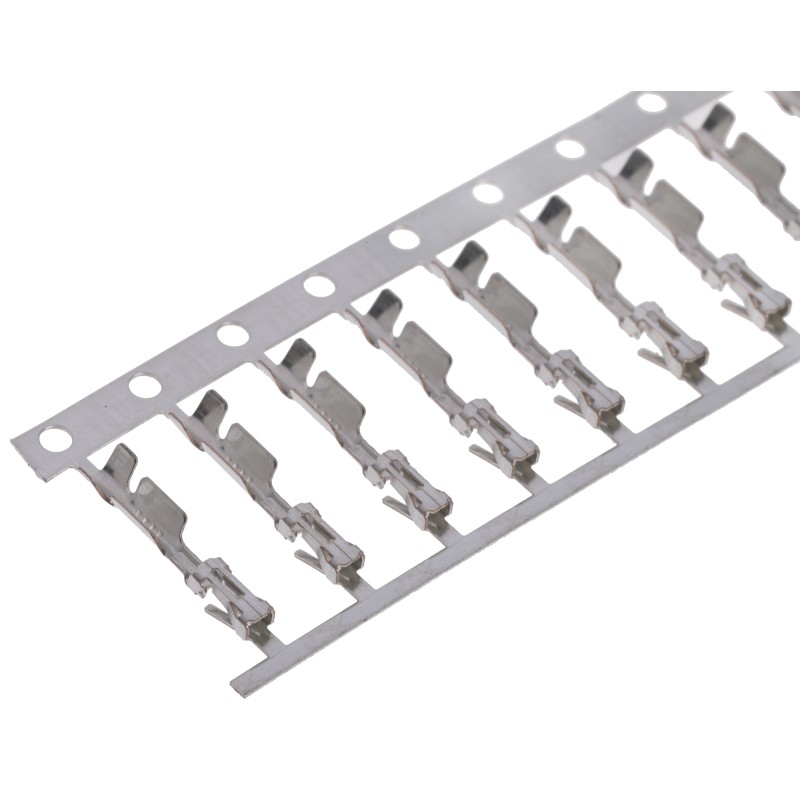 100 pcs - TE Connectivity AMPMODU MOD IV Series Female Crimp Terminal, 24AWG Min, 20AWG Max