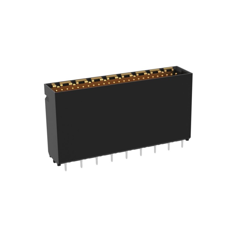 1 pcs - ERNI MicroSpeed Series PCB Header, 50 Contact(s), 1.0mm Pitch, 2 Row(s)