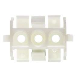 25 pcs - TE Connectivity, Universal MATE-N-LOK Female Connector Housing, 6.35mm Pitch, 3 Way, 1 Row