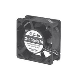 1 pcs : 9A0624G402 - DC Fans DC Axial Fan, 60x60x25mm, 24VDC