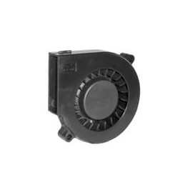 1 pcs : DB0751512M2B-2T0 - Blowers & Centrifugal Fans Blower, 75x77x15mm, 12VDC, 9.7CFM, 3.84W, 47dBA, 4500RPM, 2 Ball, 2 Lead W